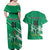 Nigeria Football Couples Matching Off Shoulder Maxi Dress and Hawaiian Shirt Go Super Eagles - Wonder Print Shop