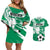 Nigeria Football Couples Matching Off Shoulder Short Dress and Hawaiian Shirt Go Super Eagles - Wonder Print Shop