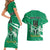 Nigeria Football Couples Matching Short Sleeve Bodycon Dress and Hawaiian Shirt Go Super Eagles - Wonder Print Shop