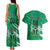 Nigeria Football Couples Matching Tank Maxi Dress and Hawaiian Shirt Go Super Eagles - Wonder Print Shop