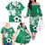 Nigeria Football Family Matching Off Shoulder Long Sleeve Dress and Hawaiian Shirt Go Super Eagles - Wonder Print Shop