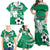 Nigeria Football Family Matching Off Shoulder Maxi Dress and Hawaiian Shirt Go Super Eagles - Wonder Print Shop