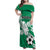 Nigeria Football Family Matching Off Shoulder Maxi Dress and Hawaiian Shirt Go Super Eagles - Wonder Print Shop