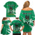 Nigeria Football Family Matching Off Shoulder Short Dress and Hawaiian Shirt Go Super Eagles - Wonder Print Shop