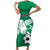 Nigeria Football Family Matching Short Sleeve Bodycon Dress and Hawaiian Shirt Go Super Eagles - Wonder Print Shop