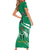 Nigeria Football Family Matching Short Sleeve Bodycon Dress and Hawaiian Shirt Go Super Eagles - Wonder Print Shop