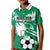 Nigeria Football Kid Polo Shirt Go Super Eagles - Wonder Print Shop