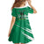 Nigeria Football Kid Short Sleeve Dress Go Super Eagles - Wonder Print Shop