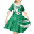 Nigeria Football Kid Short Sleeve Dress Go Super Eagles - Wonder Print Shop