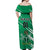 Nigeria Football Off Shoulder Maxi Dress Go Super Eagles - Wonder Print Shop