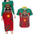 Cameroon Football Couples Matching Long Sleeve Bodycon Dress and Hawaiian Shirt Go Les Lions Indomptables - Wonder Print Shop