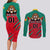 Cameroon Football Couples Matching Long Sleeve Bodycon Dress and Long Sleeve Button Shirt Go Les Lions Indomptables - Wonder Print Shop