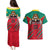 Cameroon Football Couples Matching Puletasi and Hawaiian Shirt Go Les Lions Indomptables - Wonder Print Shop