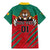 Cameroon Football Family Matching Mermaid Dress and Hawaiian Shirt Go Les Lions Indomptables - Wonder Print Shop