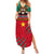 Cameroon Football Family Matching Summer Maxi Dress and Hawaiian Shirt Go Les Lions Indomptables - Wonder Print Shop