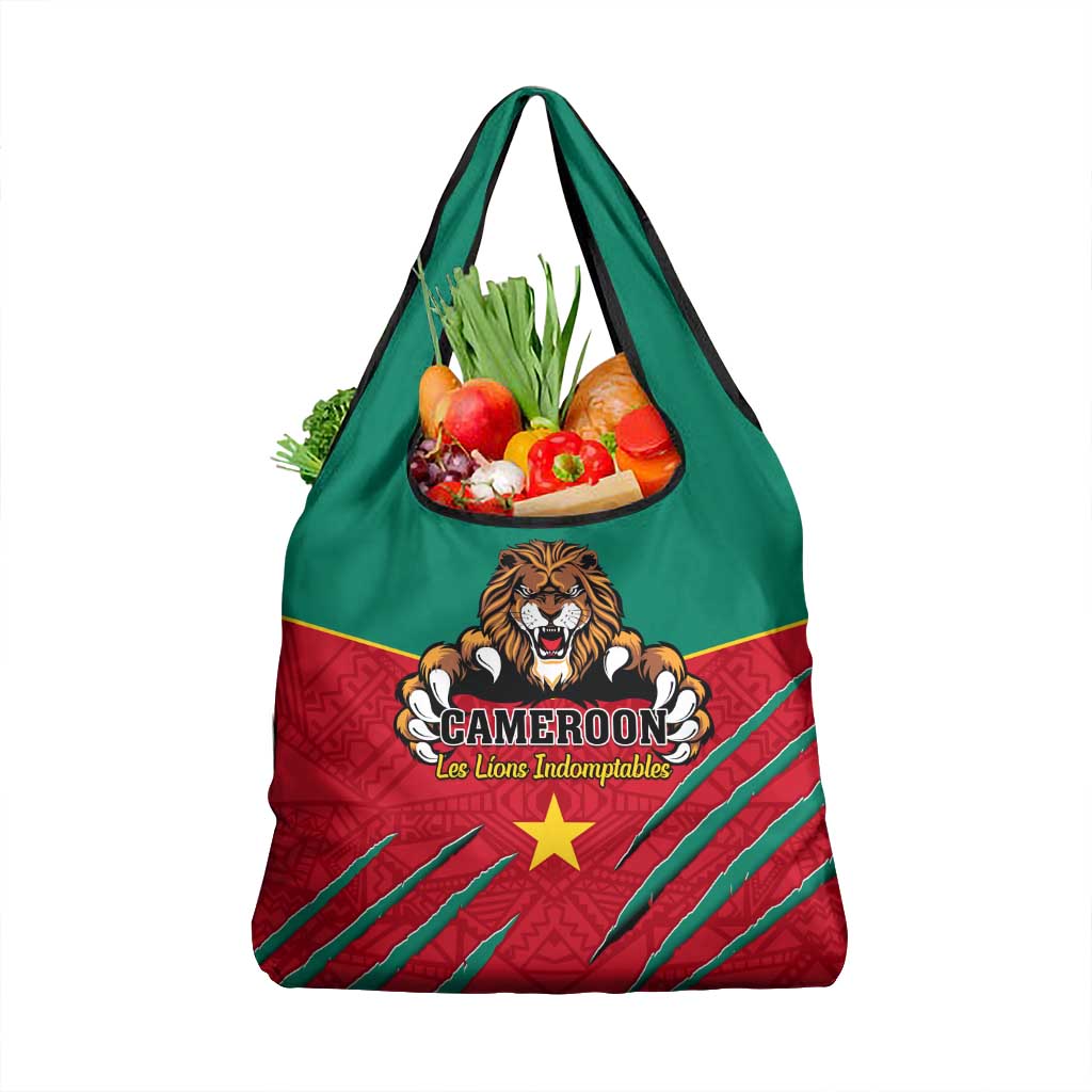 Cameroon Football Grocery Bag Go Les Lions Indomptables