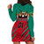 Cameroon Football Hoodie Dress Go Les Lions Indomptables - Wonder Print Shop