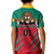 Cameroon Football Kid Polo Shirt Go Les Lions Indomptables - Wonder Print Shop