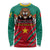 Cameroon Football Long Sleeve Shirt Go Les Lions Indomptables - Wonder Print Shop