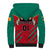 Cameroon Football Sherpa Hoodie Go Les Lions Indomptables - Wonder Print Shop