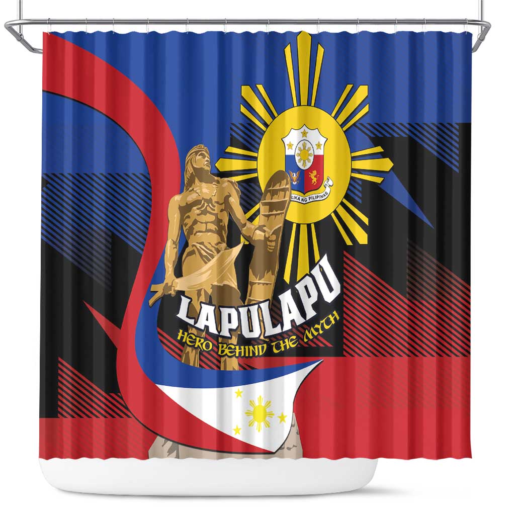 Philippines Lapulapu Shower Curtain Hero Behind The Myth