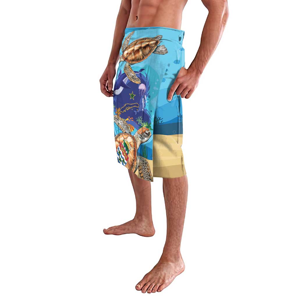 Little Cayman Map Sea Turtle Lavalava Ocean Vibes