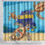 Little Cayman Map Sea Turtle Shower Curtain Ocean Vibes