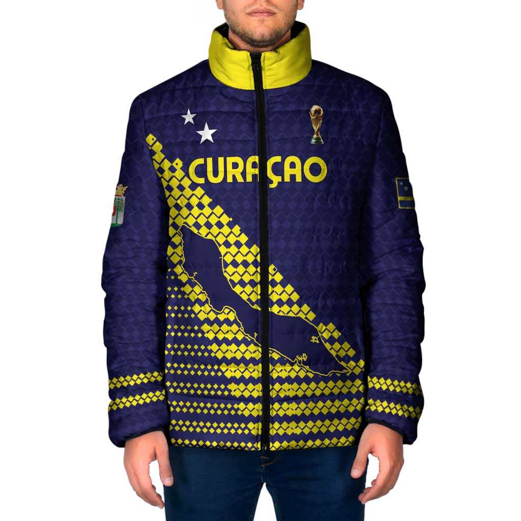 Custom Football 2026 Curacao Padded Jacket Small island BIG dreams