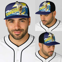 Football 2026 Curacao Baseball Net Cap The Blue Wave Come On