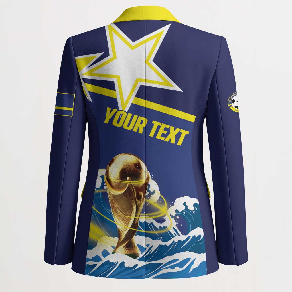 Custom Football 2026 Curacao Blazer The Blue Wave Come On