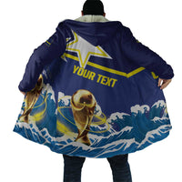 Custom Football 2026 Curacao Cloak The Blue Wave Come On