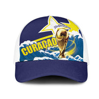 Football 2026 Curacao Mesh Trucker Cap The Blue Wave Come On