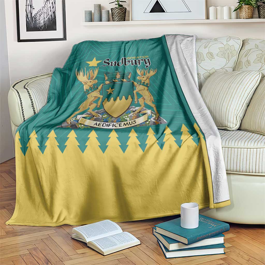 Canada Greater Sudbury Blanket The Nickel Capital Aedificemus