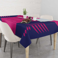 Rajasthan 2025 Cricket Royals Tablecloth Pink And Halla Bol