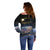 Personalized Total Solar Eclipse 2024 Off Shoulder Sweater My 2nd Diamond Ring - Wonder Print Shop