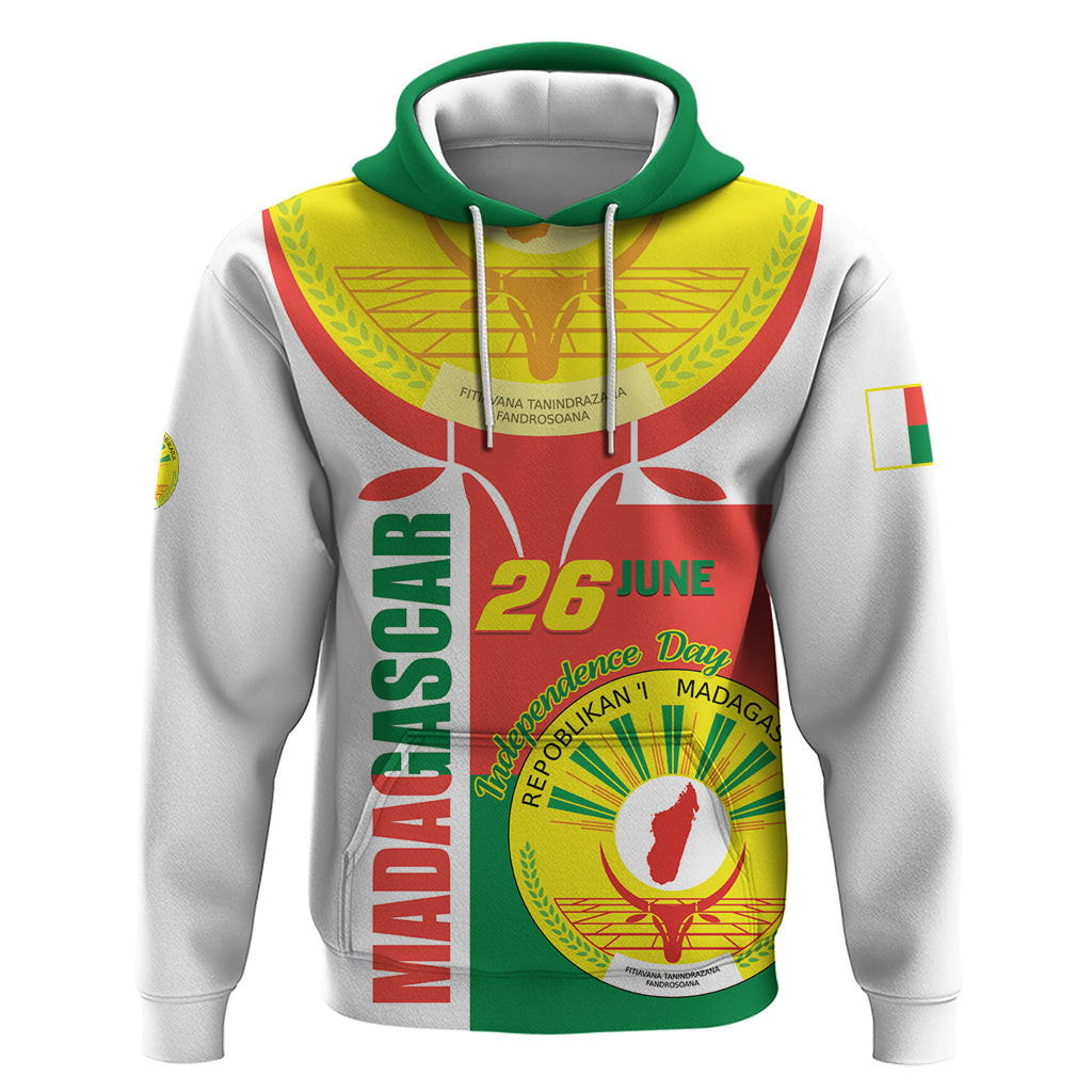 Madagascar Independence Day Hoodie Madagasikara June 26 - Wonder Print Shop