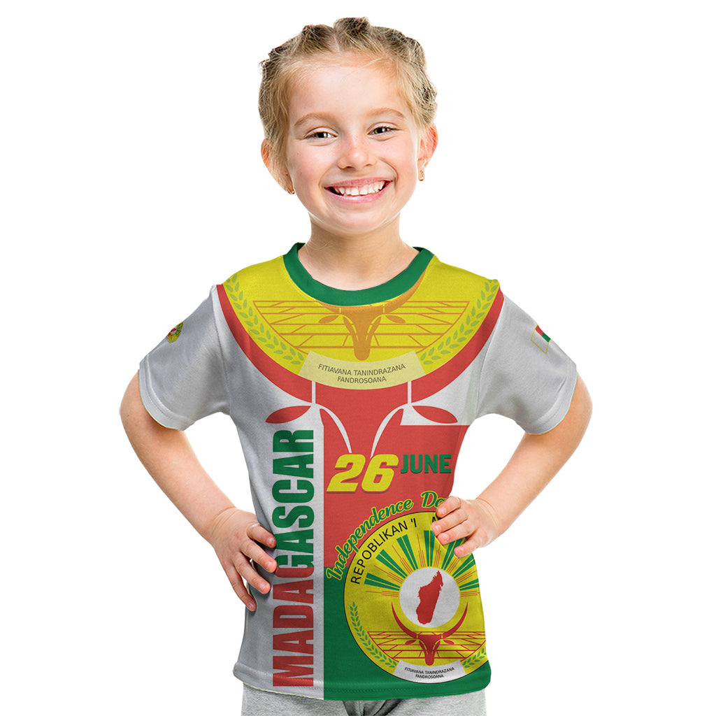 Madagascar Independence Day Kid T Shirt Madagasikara June 26 - Wonder Print Shop