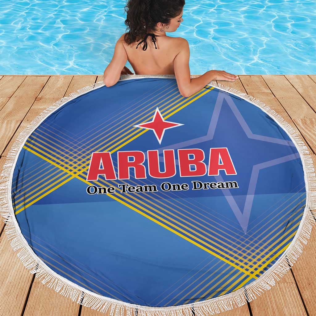 Sport Team Aruba Beach Blanket One Team One Dream
