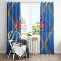 Sport Team Aruba Window Curtain One Team One Dream