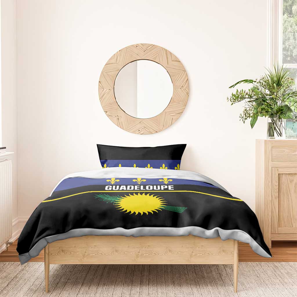 Guadeloupe Bedding Set Rejyon Gwadloup Black Version