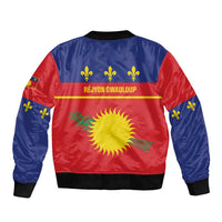 Guadeloupe Bomber Jacket Rejyon Gwadloup Red Version