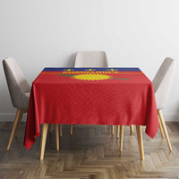 Guadeloupe Tablecloth Rejyon Gwadloup Red Version
