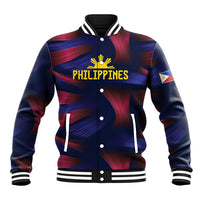 Custom Philippines 2026 Football Baseball Jacket Laban Pilipinas