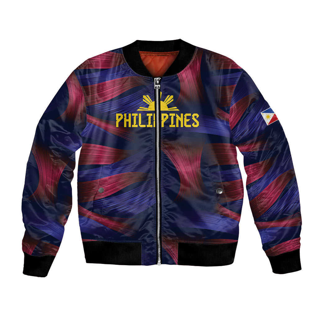 Custom Philippines 2026 Football Bomber Jacket Laban Pilipinas