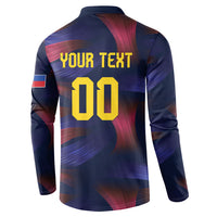 Custom Philippines 2026 Football Button Sweatshirt Laban Pilipinas