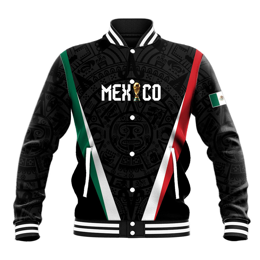Custom Mexico 2026 World Football Baseball Jacket Somos Mexico Champions