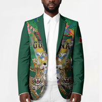 Personalized Guyana 60th Independence Day Blazer Diamond Jubilee