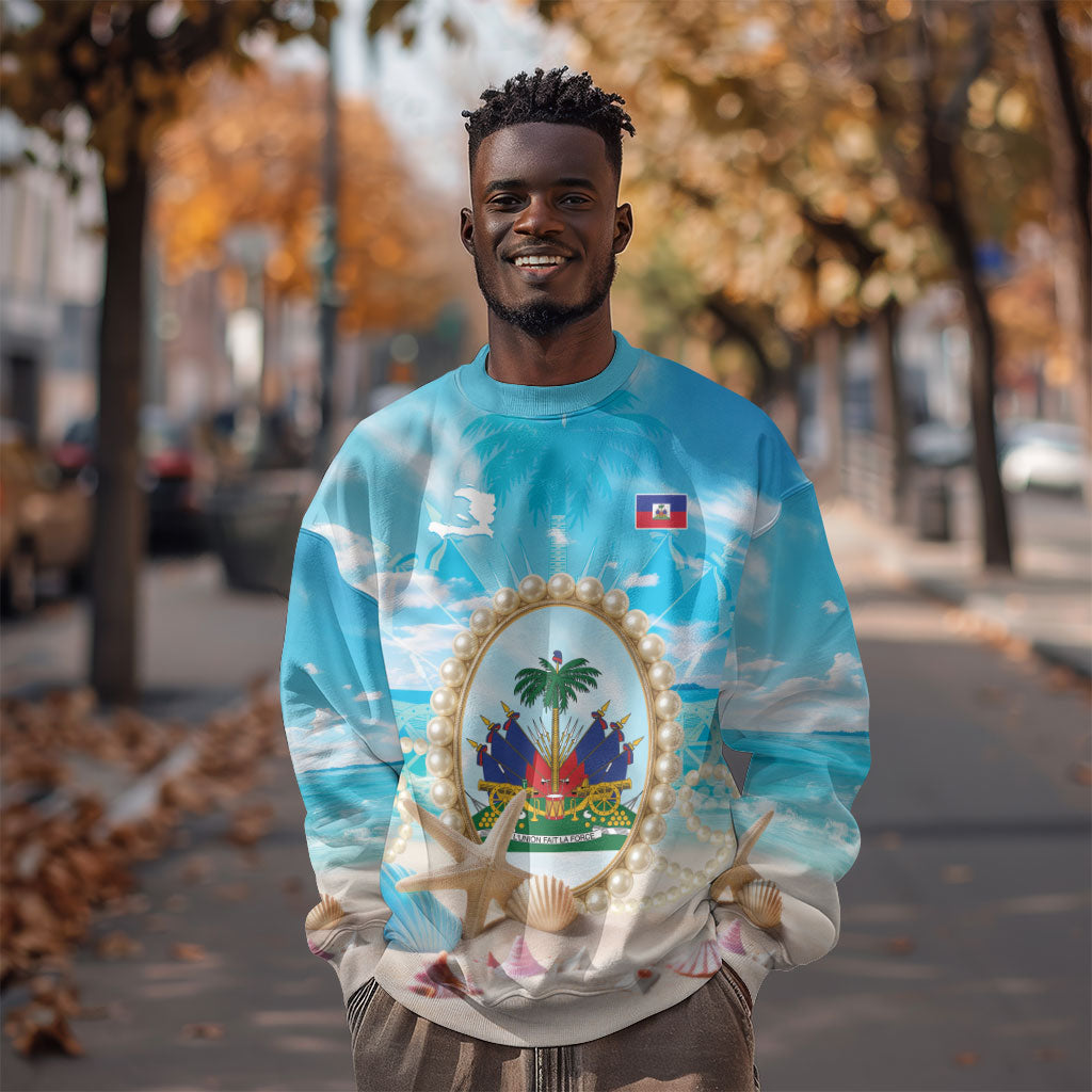 Personalized Haiti The Pearl Of Antilles Sweatshirt Summer Aesthetic Vibe
