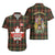 Canada Hawaiian Shirt Canadian Coat Of Arms Mix Maple Leaf Tartan - Wonder Print Shop