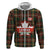 Canada Hoodie Canadian Coat Of Arms Mix Maple Leaf Tartan - Wonder Print Shop